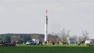 World Record Model Rocket  34 Scale Mercury Redstone [upl. by Leizahaj68]