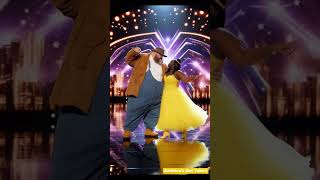 The fat guys positive energy on the AGT stage dance talent [upl. by Ori]