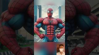 kiski body best hai 🤯 spiderman vs venom vs captain America 😎viralshortsaiavengers [upl. by Durgy]