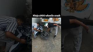 Brutal accident bike live rider crash zx10r [upl. by Aldous]