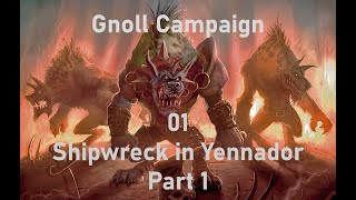 Warcraft 3 Reforged  Gnoll Campaign 01  Shipwreck in Yennador  Part 1 [upl. by How]