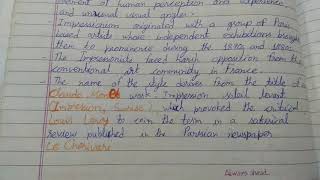 Impressionism explanation in Hindi for lt grade exam [upl. by Mirilla]