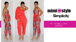 How to Sew the Mimi G Style for Simplicity Pattern 1115 Tutorial View A or C Jumpsuit [upl. by Phelan76]