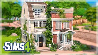 NEWCREST TOWNHOUSES shorts  The Sims 4 Speedbuild  No CC [upl. by Rimidalv]