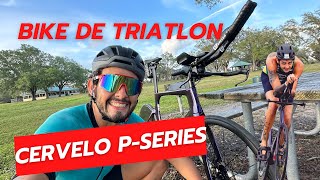 BIKE DE TRIATLON  CERVELO Pseries 58 Shimano Durace Clip 51 speedshop TT REBECCA [upl. by Divadnoj240]