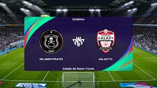 Orlando Pirates vs Jwaneng Galaxy 21092024 CAF Champions League PES 2021 [upl. by Gillett857]