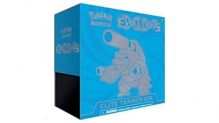 Opening a Blastoise XY Evolutions Elite Trainer Box [upl. by Llertnom]