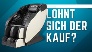 WELCON Prestige 2 Massagesessel ► 3D Massagesessel für Zuhause im Test [upl. by Caldeira]