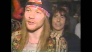 Guns n Roses 80s Interviews Part 3 [upl. by Ahsea]