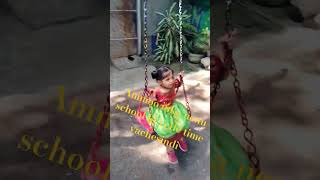 Moksha papa going to school 🥰🥰schoolcutebaby motivational funnyshorts viralvideo cute [upl. by Adala]