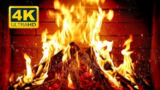 🔥 Cozy Fireplace 4K 12 HOURS Fireplace with Crackling Fire Sounds Crackling Fireplace 4K [upl. by Adnical]