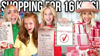 CHRISTMAS SHOPPING for my 16 KiDS I am STILL NOT DONE [upl. by Loredana]