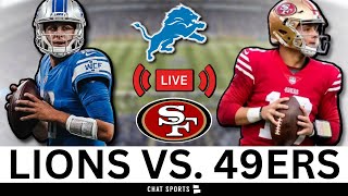 Lions vs 49ers Live Streaming Scoreboard PlayByPlay Game Audio amp Highlights  NFC Championship [upl. by Legim]