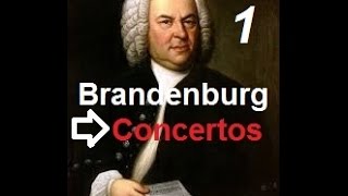 Concerto Brandebourgeois N°1  Allegro  Bach [upl. by Kreg414]