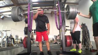 550lb x 20rep Squat  2014wk20 [upl. by Nylesaj]