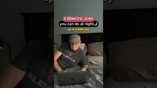 5 remote jobs you can do at night affiliatemarketing affiliatementor [upl. by Cohlette605]