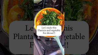 Do you enjoy unripe plantains plantains dinnerideas dinnerrecipes vegetables vloggers [upl. by Aisul675]