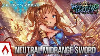 Shadowverse The Clock Strikes Midnight  Neutral Midrange Swordcraft Deck Gameplay [upl. by Arvind299]