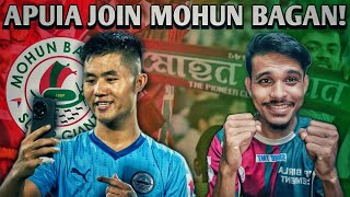 APUIA SET TO JOIN MOHUN BAGAN SG🔥 [upl. by Vi396]