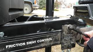 Installing a Trailer Sway Bar [upl. by Murdocca980]