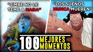 Los 100 MEJORES MOMENTOS de ONE PIECE Nivel 1 [upl. by Leese]