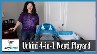 Urbini 4in1 Nesti Playard Review by Baby Gizmo [upl. by Barbara-Anne]