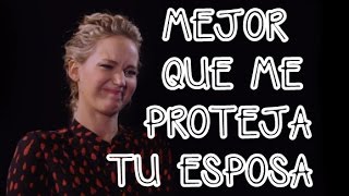 PLAYGROUND INSULTS Jennifer Lawrence amp Chris Pratt SUB [upl. by Ahgem]