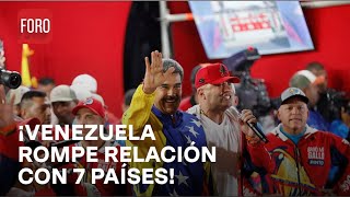 Venezuela rompe relaciones diplomáticas con 7 países de Latinoamérica  A las 3 [upl. by Asirral397]