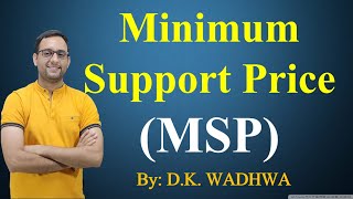 Minimum Support Price MSP  Kharif amp Rabi MSP 202223 [upl. by Attenaz]