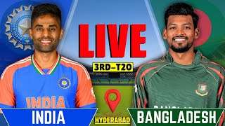 India vs Bangladesh Live T20 Match  Live Cricket Match Commentary amp Score  2nd inng [upl. by Acireit607]