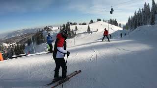 Jahorina 2023 4K 4  Crvena staza 1a i plava staza 1 [upl. by Cataldo]