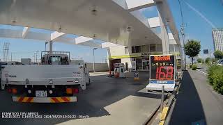 NBOXガソリンスタンドで給油☆平面駐車場入庫⇒出庫★【車載動画】【Dashcam】Refueling at a gas station [upl. by Ciprian]