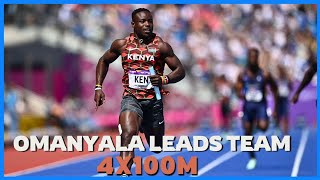 OMANYALA LEADS 4X100M RELAY TEAM TO VICTORY Ahead Of Bahamas World Relays [upl. by Ehgit315]