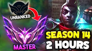 How to ACTUALLY Climb to Masters in 2 Hours with Ekko Jungle Season 14 [upl. by Bigelow963]