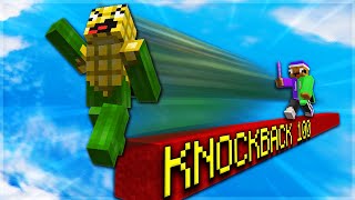 Bedwars But Knockback is AMPLIFIED [upl. by Maure]