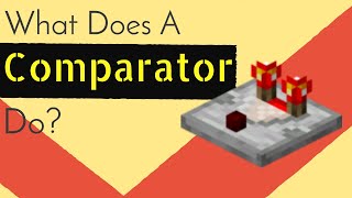 What Does a Comparator Do Minecraft Comparators Explained [upl. by Bricker933]