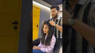 💇🏻‍♀️ 180° OUTTURN  latesthair hairstylecutting haircutting hair zeeljotangiya haircut [upl. by Adnohsor946]