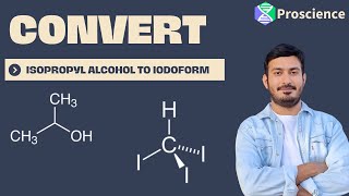 Convert ISOPROPYL ALCOHOL TO IODOFORM [upl. by Culberson88]