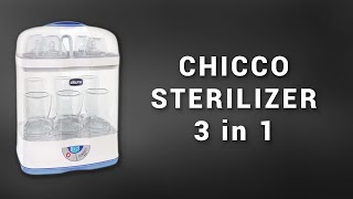 Chicco Bottle Sterilizer for Baby Milk Bottle  Easy way to Sterilize and Clean Baby Milk Bottle [upl. by Cazzie]