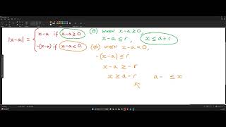 Real Analysis How to show that for xa≤r ar≤x≤ar inequalities math alevelmaths [upl. by Glarum]