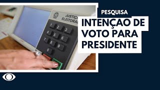 Pesquisa Ipespe Lula lidera com 45 e Jair Bolsonaro tem 34 [upl. by Kennan7]