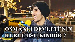 Osmanlı Devletini kim kurmuştur   SARI MİKROFON [upl. by Barret]