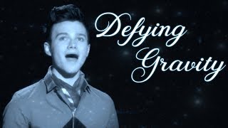 Glee  Defying Gravity music video  Kurt Hummel [upl. by Dawkins]