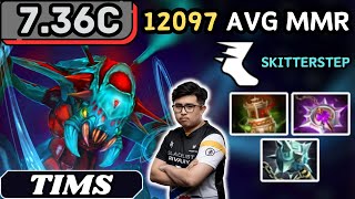 736c  Tims WEAVER Soft Support Gameplay  Dota 2 Full Match Gameplay [upl. by Aubry722]