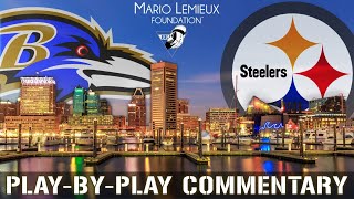 Pittsburgh Steelers vs Baltimore Ravens  The Endless Shitshow For Charity [upl. by Esiocnarf]