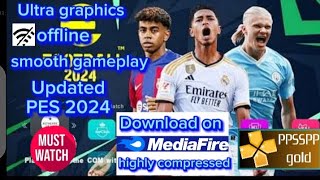 How to download efootball PES 2024 for PSP on any devicePES 2024 for PPSSPP English versionmedia🔥 [upl. by Peters897]