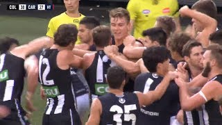 Unsociable Football Collingwood v Carlton Blues 2018 [upl. by Tsenrae639]