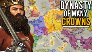 DOMINATING Europe to make the MOST POWERFUL Dynasty in CK3 [upl. by Llerrehs199]