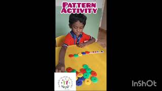 FOLLOW THE PATTERN ACTIVITY  HEAVENS TREASURE PLAY SCHOOL PONMAR [upl. by Loralyn346]