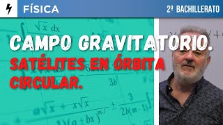 SELECTIVIDAD FÍSICA 2024 U I B CAMPO GRAVITATORIO SATÉLITES EN ÓRBITA CIRCULAR [upl. by Essinger408]